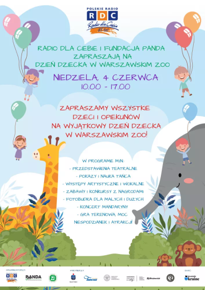 DZIEŃ DZIECKA w WARSZAWSKIM ZOO